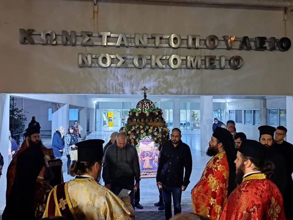 Λιτάνευση της Ιεράς Εικόνας και του Ιερού Λειψάνου του Αγίου Στέφανου στη Νέα Ιωνία