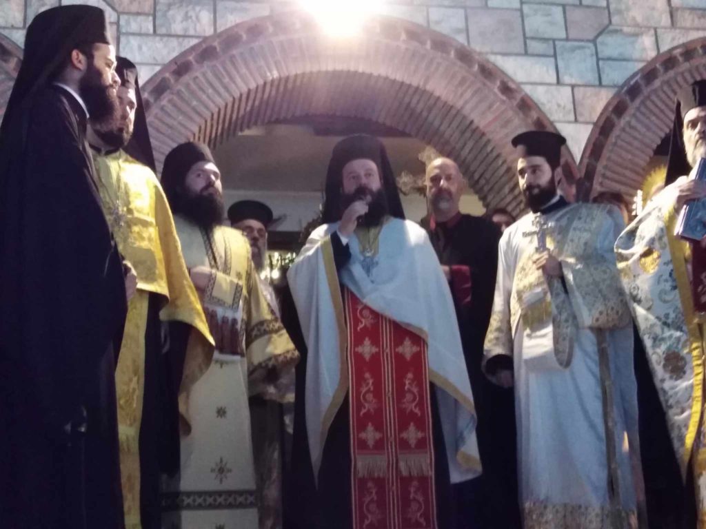 Ηθική έξαρση για τον Άγιο Ανδρέα, στον ομώνυμο ναό των Άνω Πατησίων