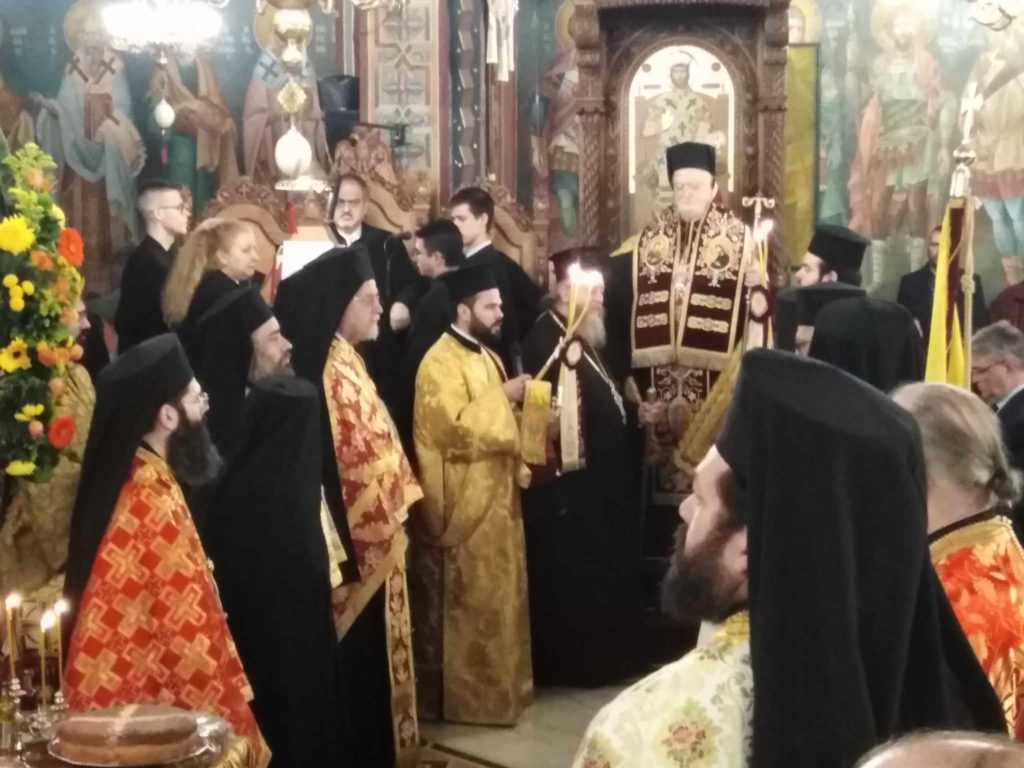 Ηθική έξαρση για την Άγιο Ελευθέριο, στον ομώνυμο ναό της Αχαρνών