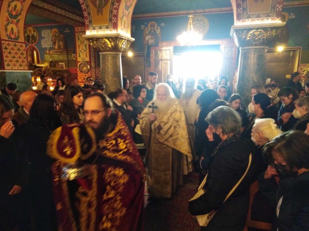 Άφατη κατάνυξη για τα Άγια Χριστούγεννα στον Άγιο Δημήτριο Αμπελοκήπων