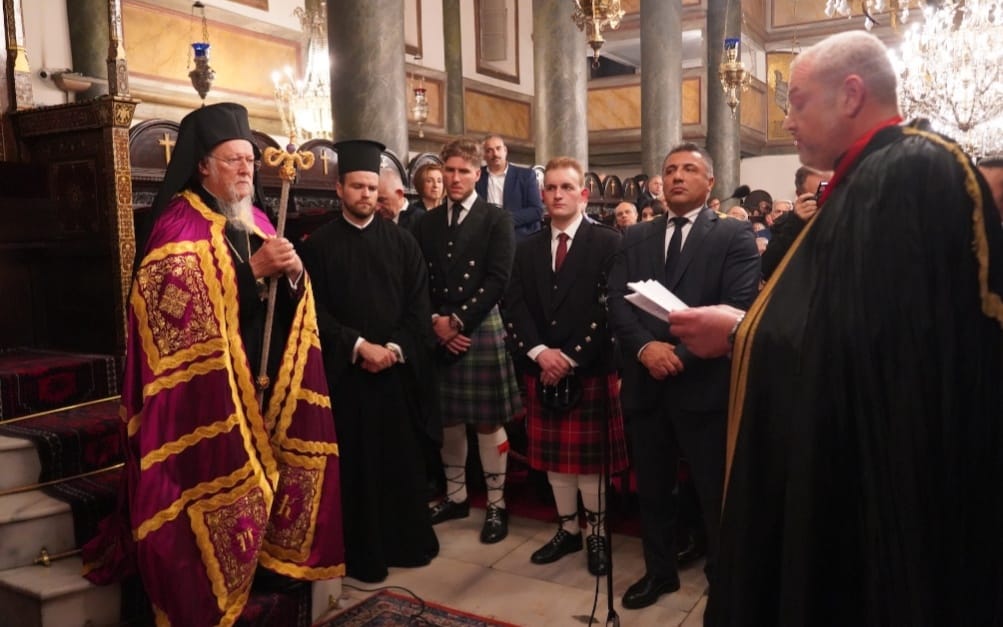 ‎غروب عيد الرسول أندراوس مؤسس واول أساقفة كنيسة القسطنطينية