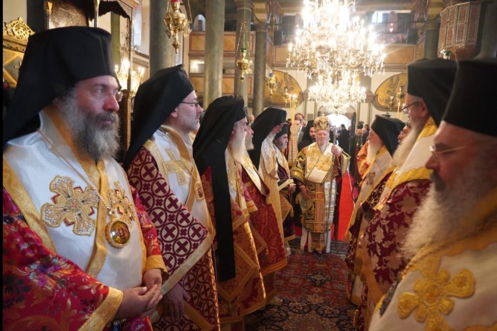 في أجواء مهيبة، احتفلت البطريركية المسكونية بذكرى مؤسها القديس أنراوس الرسول المدعو اولاً