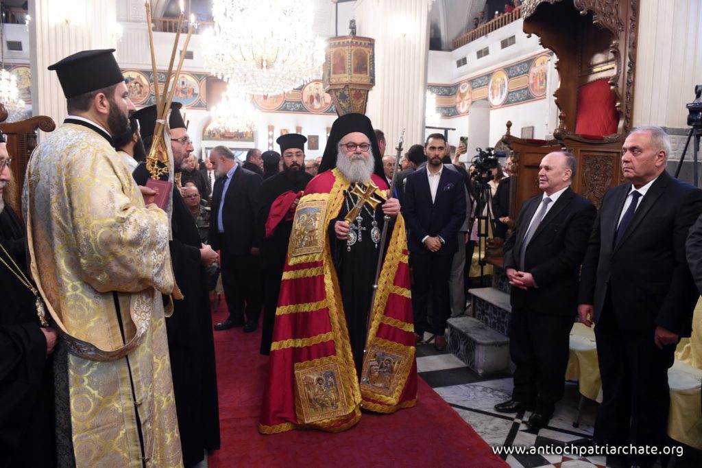 تنصيب متروبوليت حمص الجديد في كاتدرائيّة الأربعين شهيدًا