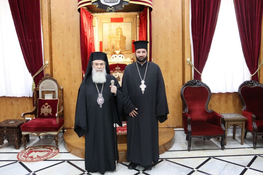 Ο Πατριάρχης Ιεροσολύμων τίμησε τον Πρεσβύτερο π. Σταύρο Αράνκη