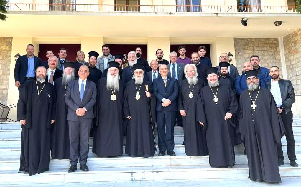 المطران خريستوفوروس في زيارةٍ رسميّةٍ لدولةِ اليونان
