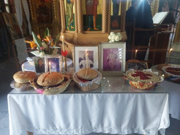 Ο Μητροπολίτης Πάφου τέλεσε το μνημόσυνο των μακαριστών Αρχιεπισκόπου Κύπρου Χρυσοστόμου Α’ και του μαραθωνοδρόμου Στέλιου Κυριακίδη