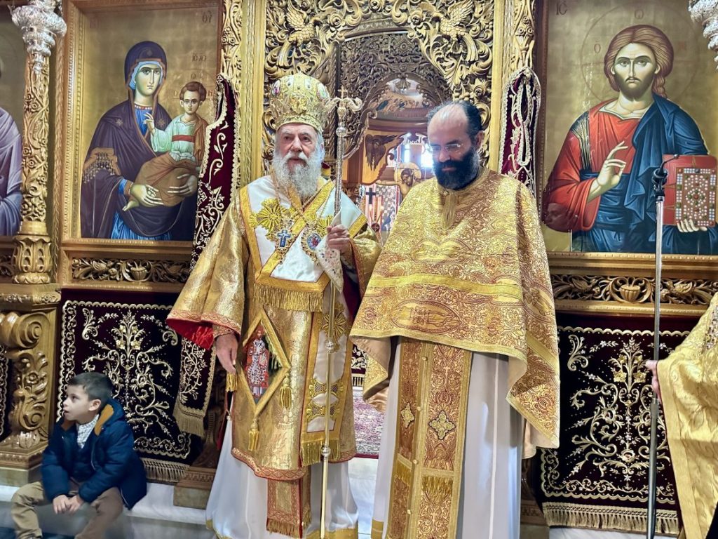 Χειροτονία Πρεσβυτέρου από τον Μητροπολίτη Ελευθερουπόλεως στην Ιερά Μονή Αγίου Παντελεήμονος Χρυσοκάστρου