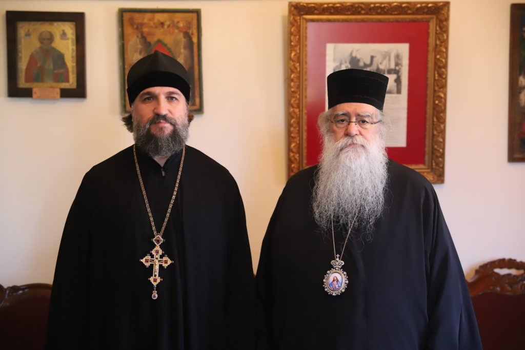 Τη Βηθλεέμ επισκέφθηκε ο επικεφαλής της Ρωσικής Εκκλησιαστικής Αποστολής στα Ιεροσόλυμα