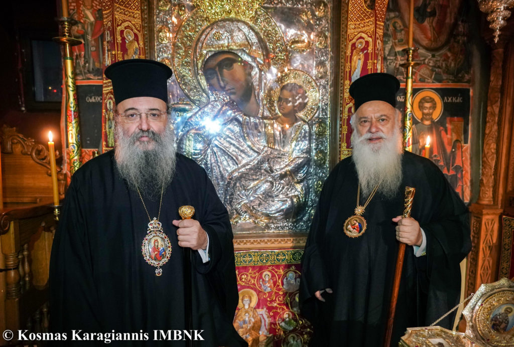 Ο Πατρών Χρυσόστομος στη Ι.Μ. Αγίων Πάντων Βεροίας και στην Παναγία Σουμελά