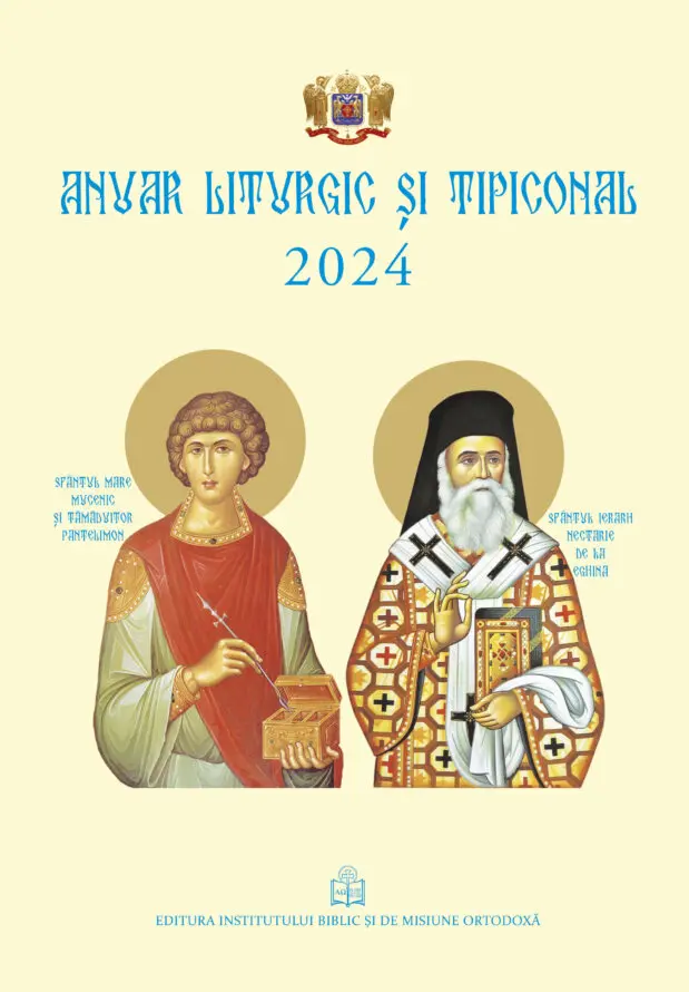 A fost publicat Anuarul liturgic și tipiconal 2024: Volumul cuprinde rânduieli bisericești precise pentru fiecare zi din an