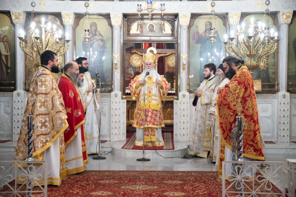 Ο Μητροπολίτης Καλαβρύτων τέλεσε την εις Διάκονον χειροτονία του π. Νικολάου Καπότη