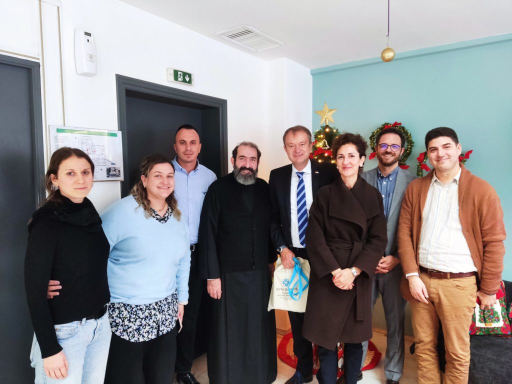Επίσκεψη του Πρέσβη της Ελβετίας στην Ελλάδα σε δομή της «Συνύπαρξις»
