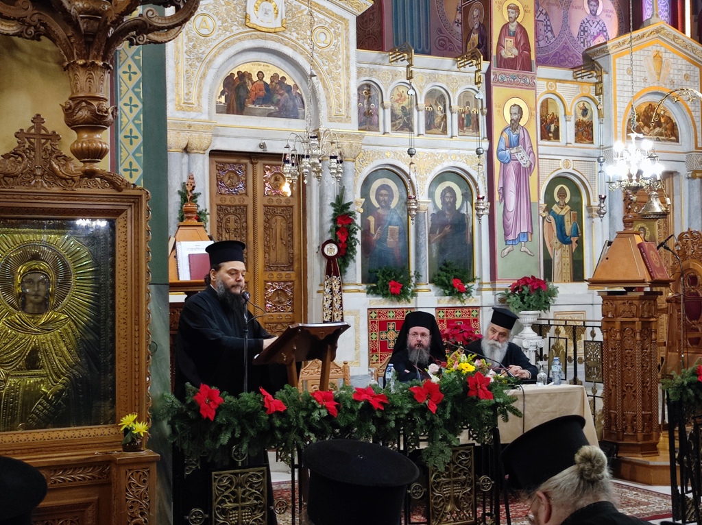 Ιερατική Σύναξη με θέμα το Θείο Κήρυγμα στην Ιερά Μητρόπολη Αιτωλίας και Ακαρνανίας