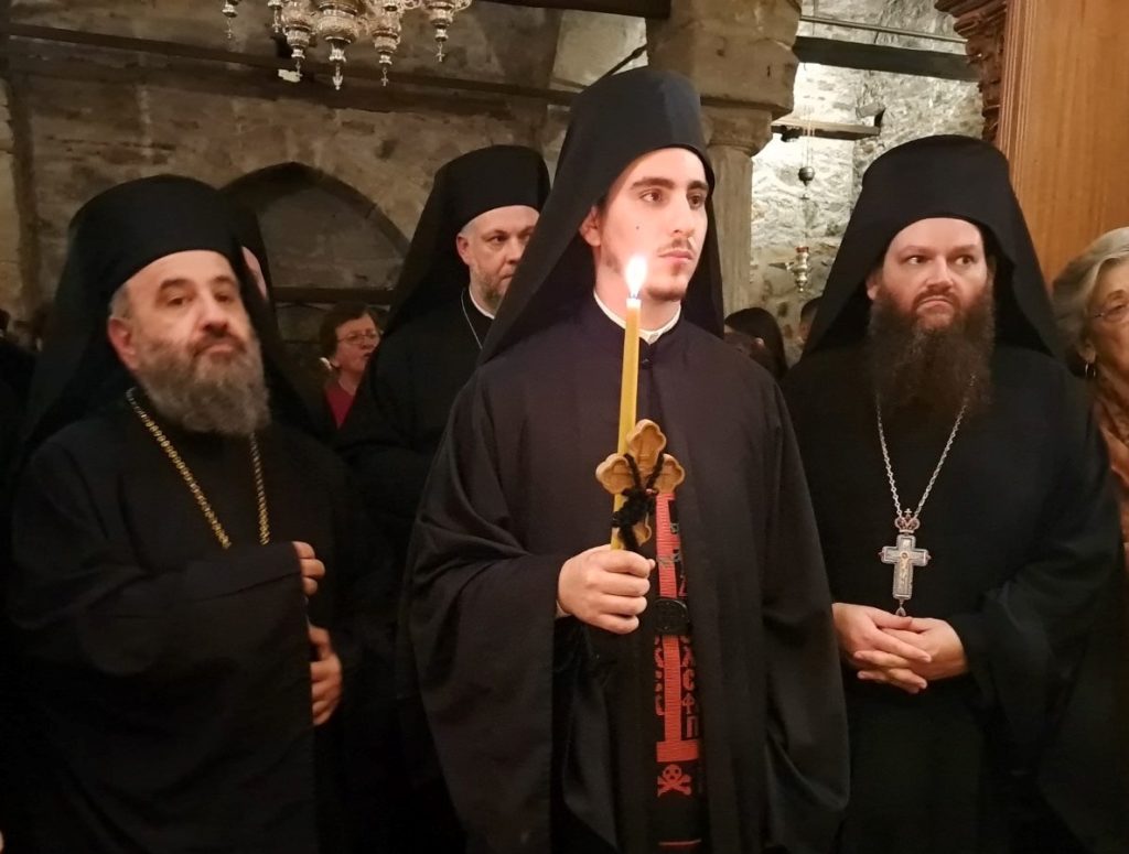 Κουρά νέου Μοναχού και ποιμαντικές δραστηριότητες Μητροπολίτη Χαλκίδος