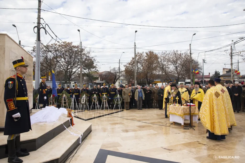 București: PS Varlaam Ploieșteanul a binecuvântat noul monument dedicat eroilor transmisioniști