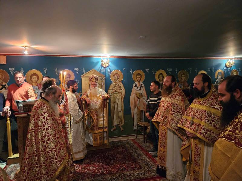 Αγρυπνία από τον Μητροπολίτη Δημητριάδος για τον Άγιο Ιγνάτιο