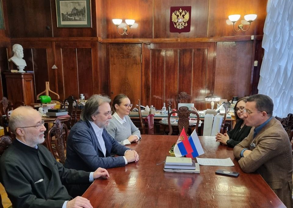 Научная делегация Сербской Патриархии посетила Россию