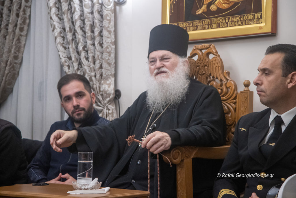 Ομιλία του Γέροντος Εφραίμ Βατοπαιδινού στο Πόρτο Λάγος (ΗΧΗΤΙΚΟ – ΦΩΤΟ)