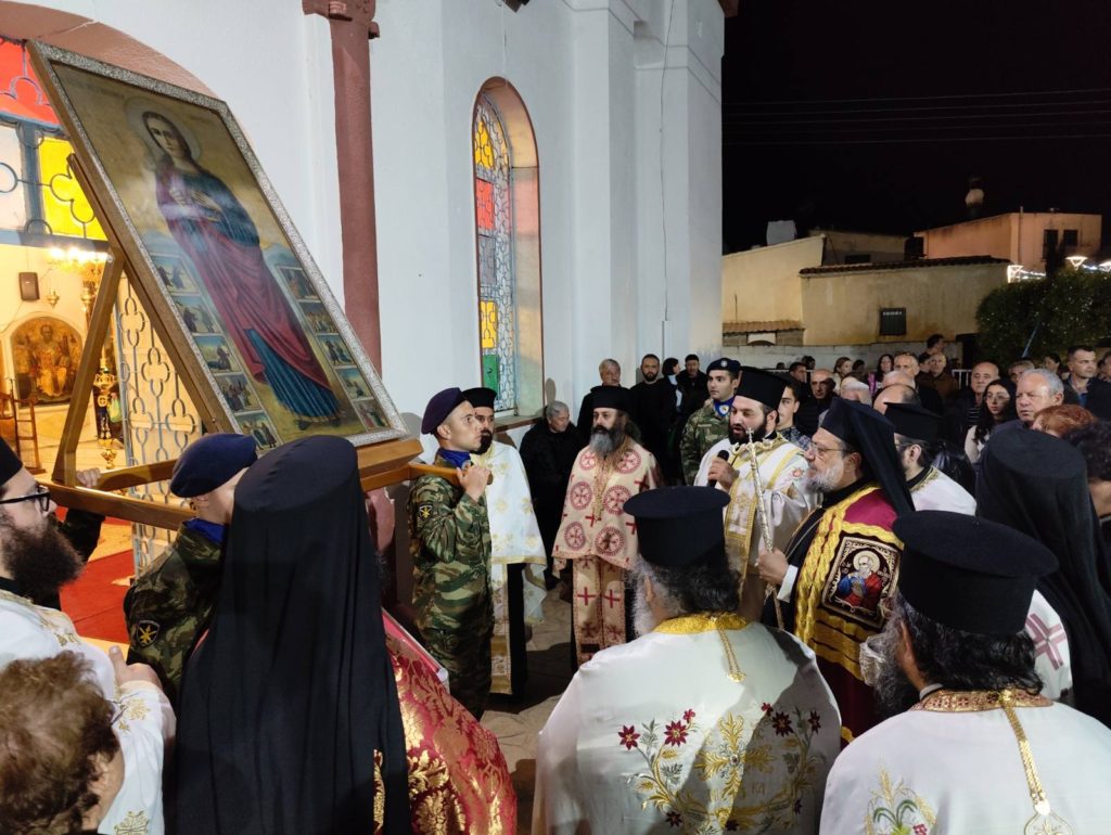 Πανηγυρικός Εσπερινός της Αγίας Βαρβάρας στην Ιερά Μητρόπολη Ταμασού