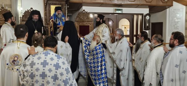 Πολυαρχιερατικός Εσπερινός για την Παναγία την Γερόντισσα στο Τσέρι