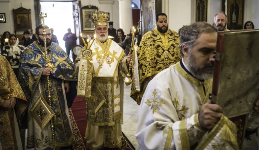 Η πανήγυρη του Ιερού Ναού Αγίου Σπυρίδωνος στο Χελουάν του Καΐρου