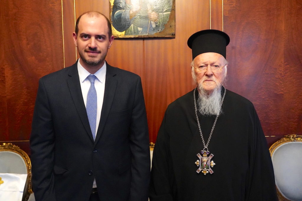 Κώτσηρας: “Η Ελληνική Πολιτεία τρέφει ύψιστο σεβασμό στον θεσμό του Οικουμενικού Πατριαρχείου”