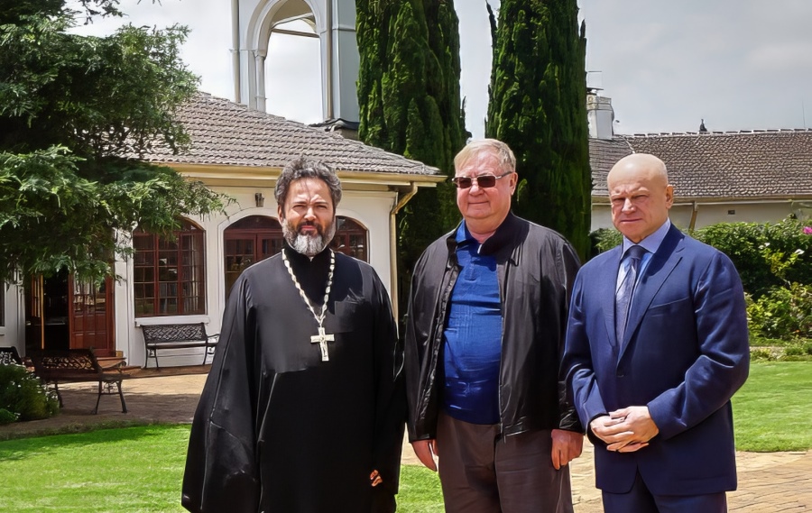 Русский приход в Йоханнесбурге посетил председатель Императорского православного палестинского общества