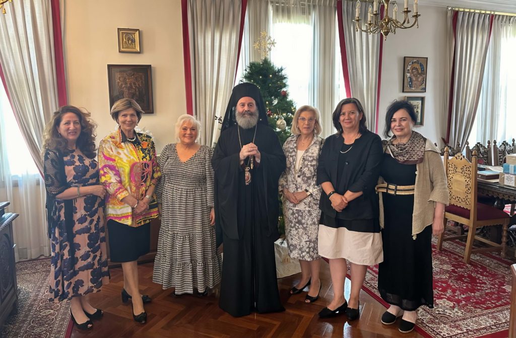Επίσκεψη του Λυκείου Ελληνίδων Σύδνεϋ στον Αρχιεπίσκοπο Αυστραλίας