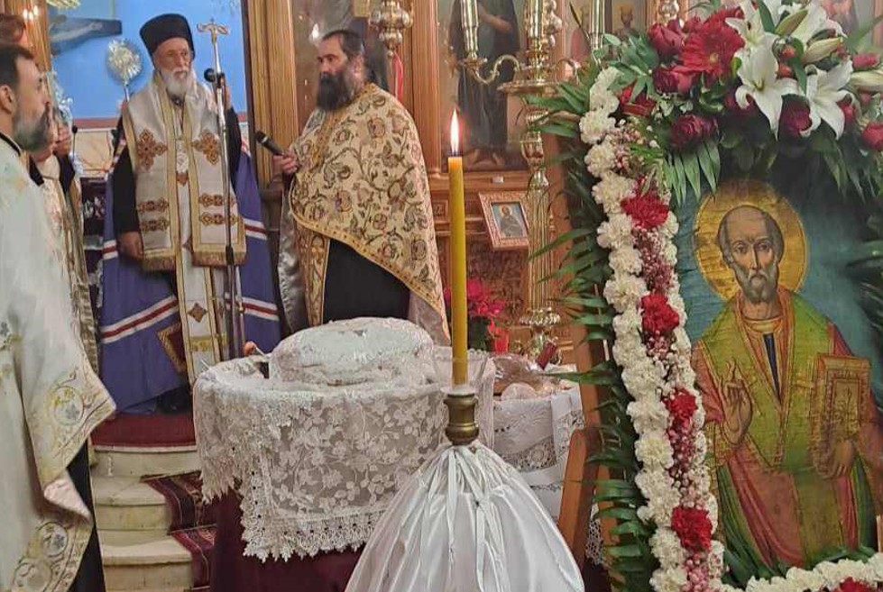 Η εορτή του Αγίου Νικολάου στην Ιερά Μητρόπολη Μαντινείας και Κυνουρίας