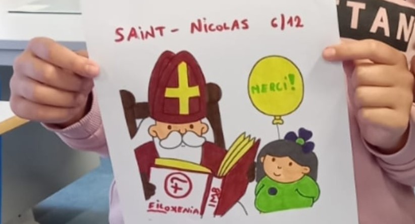 Με δώρα στα παιδιά εορτάστηκε η μνήμη του Αγίου Νικολάου στα σχολεία των Βρυξελλών