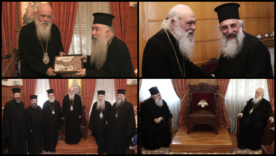 Συναντήσεις Αρχιεπισκόπου Ιερωνύμου με εκπροσώπους του Οργανισμού Τουρισμού της Ιορδανίας και τον Αρχιεπίσκοπο Κρήτης