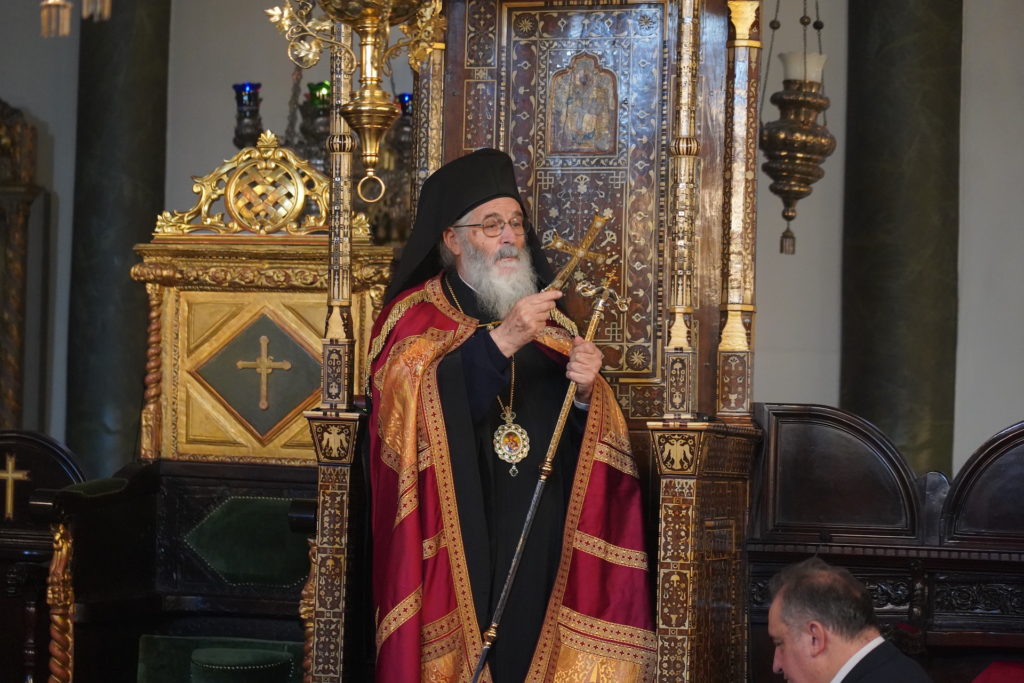 Χοροστασία του Μητροπολίτου Λέρου, Καλύμνου και Αστυπάλαιας στον Πατριαρχικό Ναό