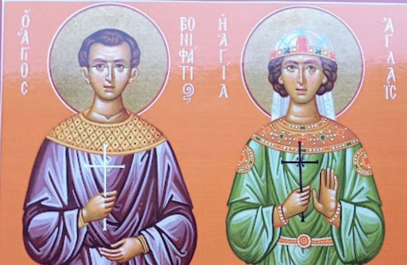 19 Δεκεμβρίου: Εορτάζουν ο Άγιος Βονιφάτιος και η Αγία Αγλαΐα