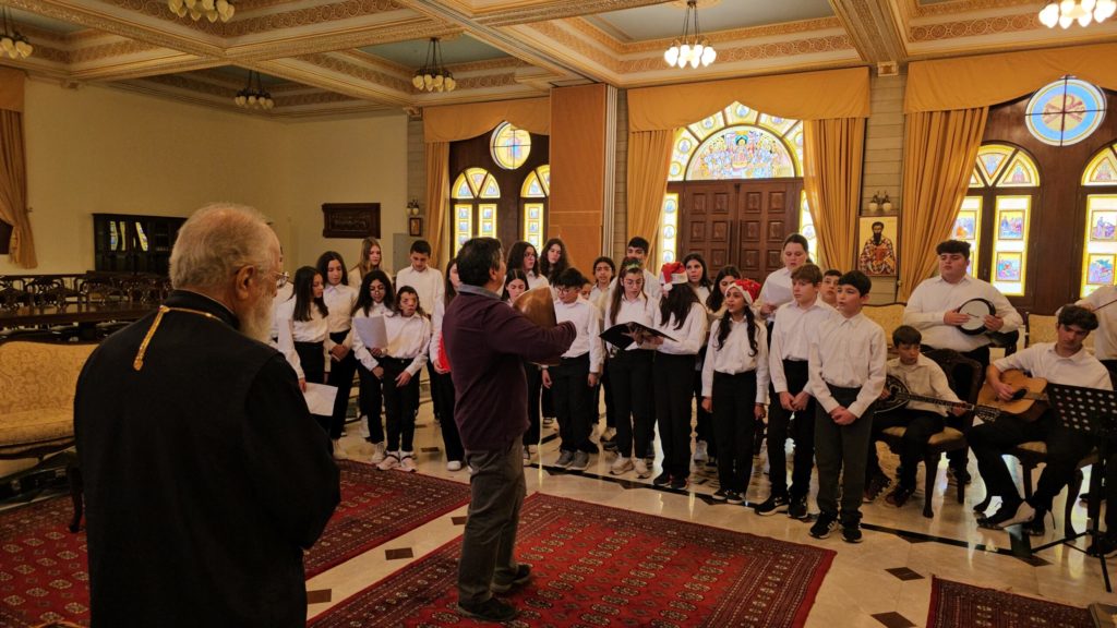 Τα πρώτα κάλαντα στο Επισκοπείο της Μητρόπολης Κωνσταντίας και Αμμοχώστου