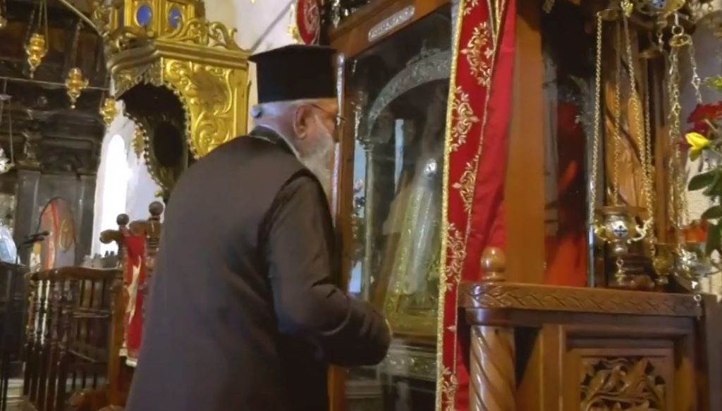 Ο μακαριστός Μαντινείας κυρός Αλέξανδρος και η αγάπη που είχε για το μοναστήρι της Παναγίας Έλωνας