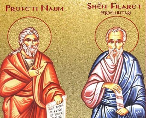 Profeti Naum. Oshënar Filaret Përdëllimtari. Theokliti i Lakedhemonisë, çudibërësi. Eligiusi i Nojonit
