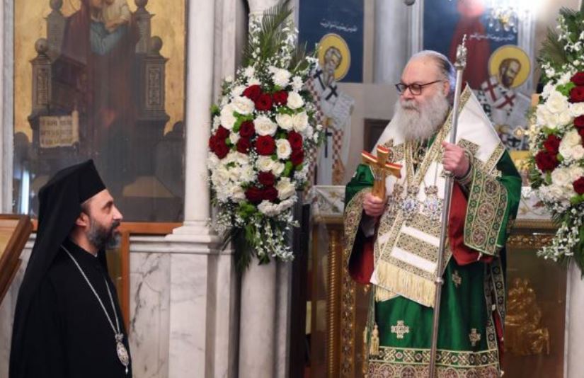 القدّاس الإلهيّ الإحتفاليّ بمناسبة تنصيب المتروبوليت غريغوريوس خوري على أبرشية حمص