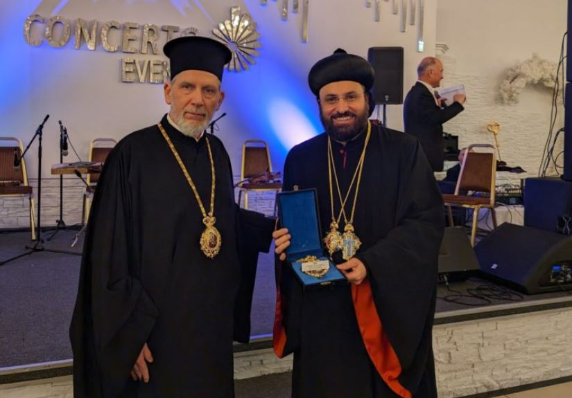 Ο Σουηδίας Κλεόπας στη χειροτονία Συροϊακωβίτη Επισκόπου στη Στοκχόλμη