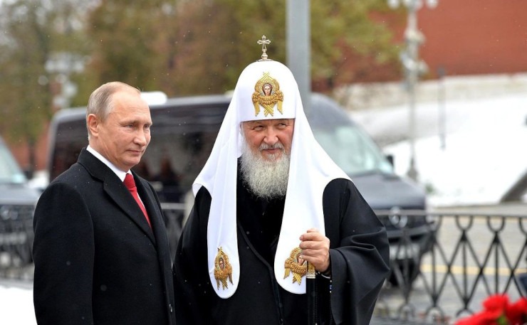 Ευχές Πούτιν σε Μόσχας Κύριλλο για τα Χριστούγεννα και το νέο έτος