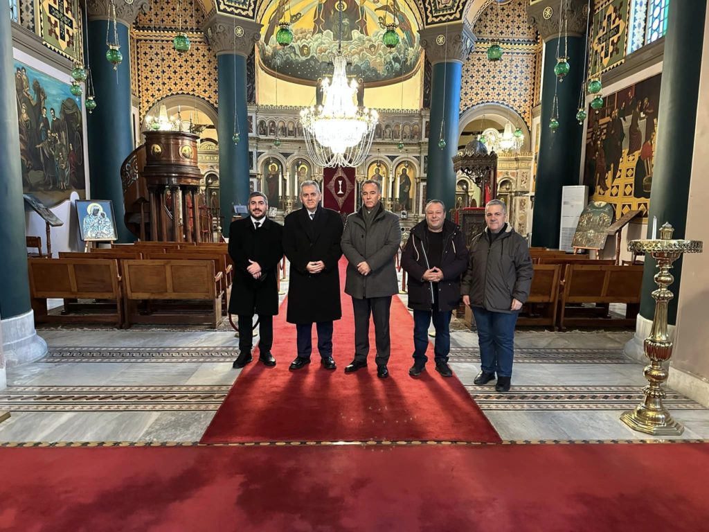 Ελληνορθόδοξες ενορίες της Κωνσταντινούπολης επισκέφθηκε ο Γ.Γ. της Δ.Σ.Ο.