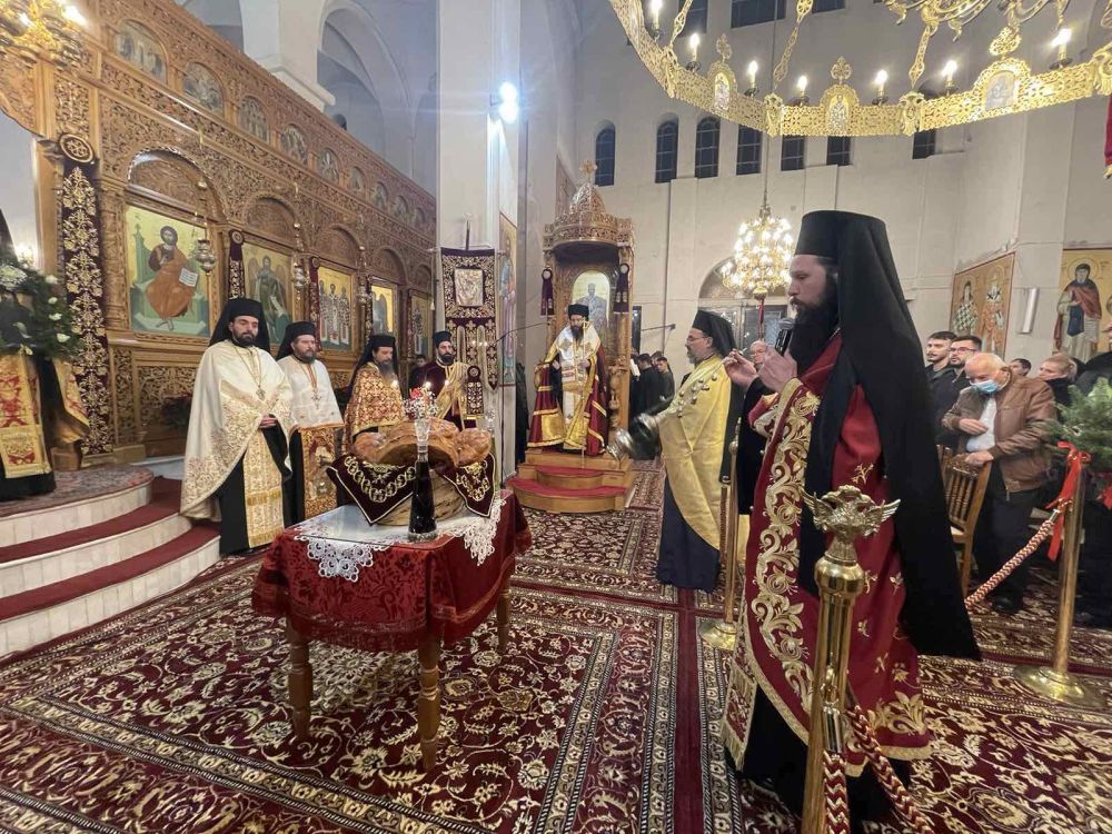 Πανηγυρικός Εσπερινός Αγίου Γεδεών του εν Τυρνάβω