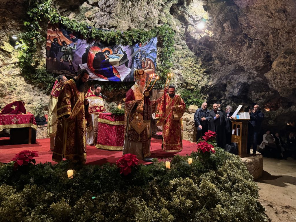 Χριστός ετέχθη στο σπήλαιο της Μαραθοκεφάλας Κισάμου