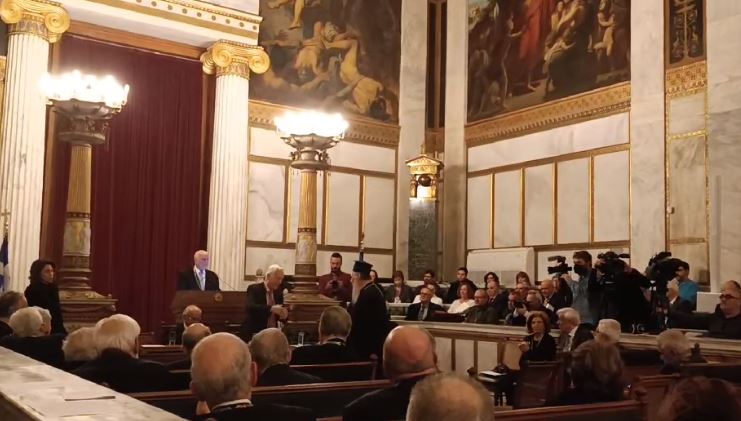 Η Ακαδημία Αθηνών βράβευσε την Ιερά Μονή Πετράκη για την προσφορά της (ΒΙΝΤΕΟ)