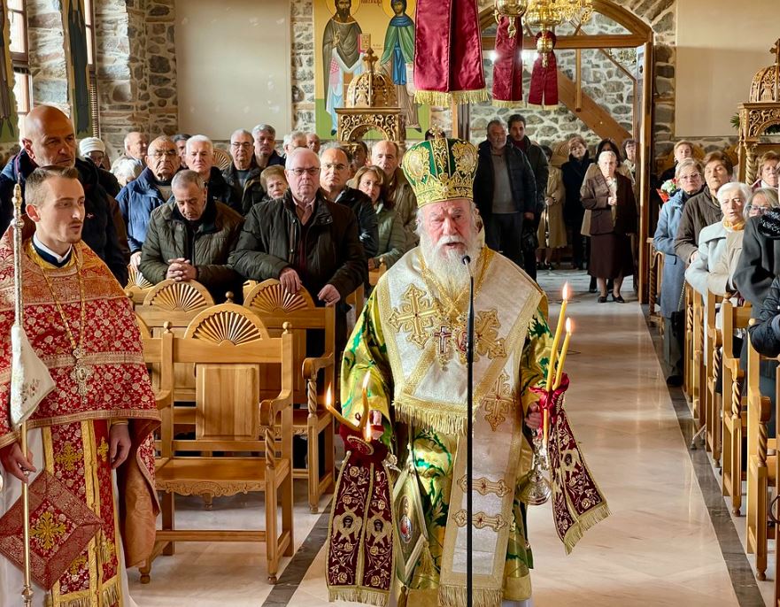 Η εορτή του Αποστόλου Ανδρέα στον Άγιο Ανδρέα Ελευθερών