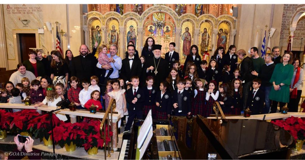 Ο Αρχιεπίσκοπος Ελπιδοφόρος στη Χριστουγεννιάτικη Συναυλία του The Cathedral School