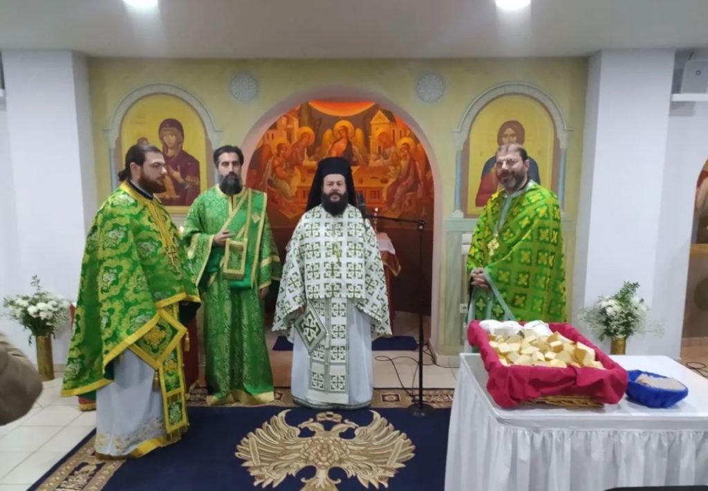 Η εορτή του Οσίου Σάββα του Ηγιασμένου στη Ν. Χαλκηδόνα