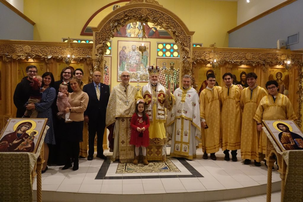 Ο Αρχιεπίσκοπος Αμερικής στο Χρυσό Ιωβηλαίο της ενορίας Αγίας Θεοδώρων Lanham του Μέριλαντ