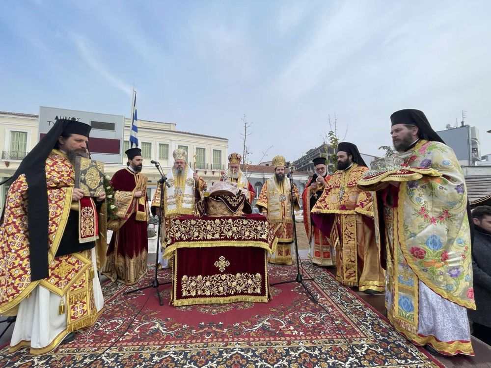 Ο Τύρναβος τίμησε τον πολιούχο του, Οσιομάρτυρα Γεδεών