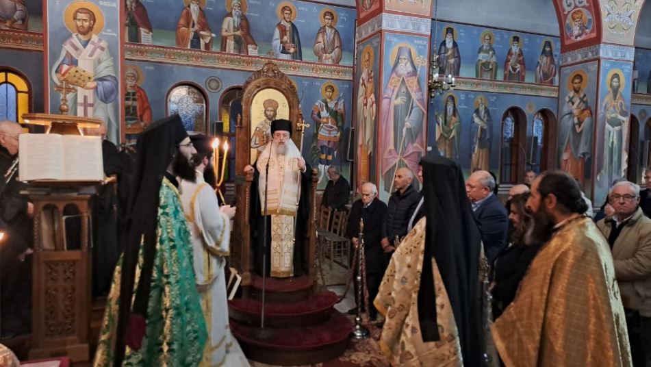 Πανηγυρικός Εσπερινός εορτής Αγίου Διονυσίου του εκ Ζακύνθου στον Διόνυσο