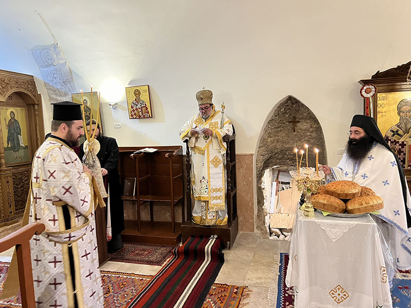 Η εορτή του Αγίου Μοδέστου στο Πατριαρχείο Ιεροσολύμων